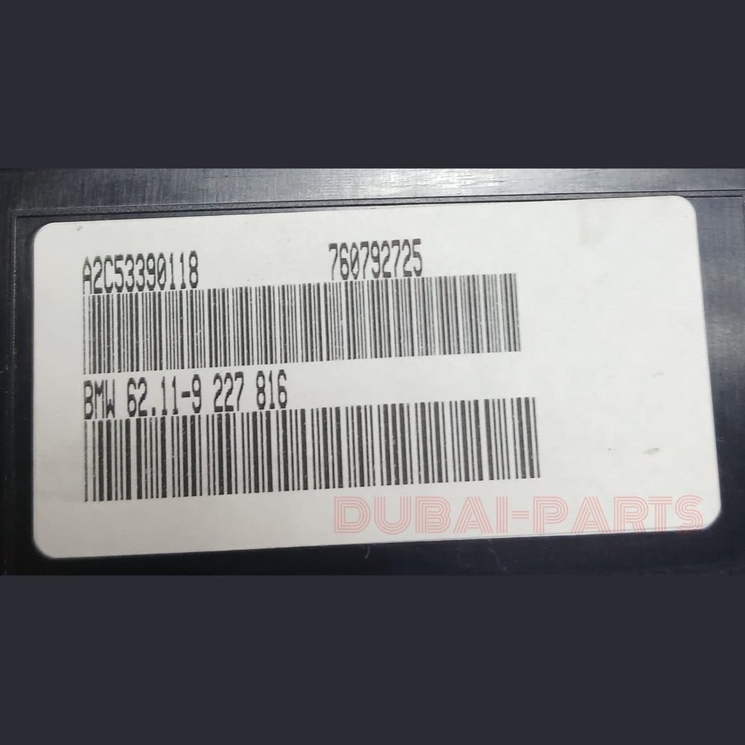 لوحة عدادات السرعة الأصلية لسيارات BMW X5M/X6M رقم 9227816/6976284