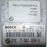 BMW 320i E90 2006 N46 ENGINE CONTROL UNIT ECU KIT DME 7561834