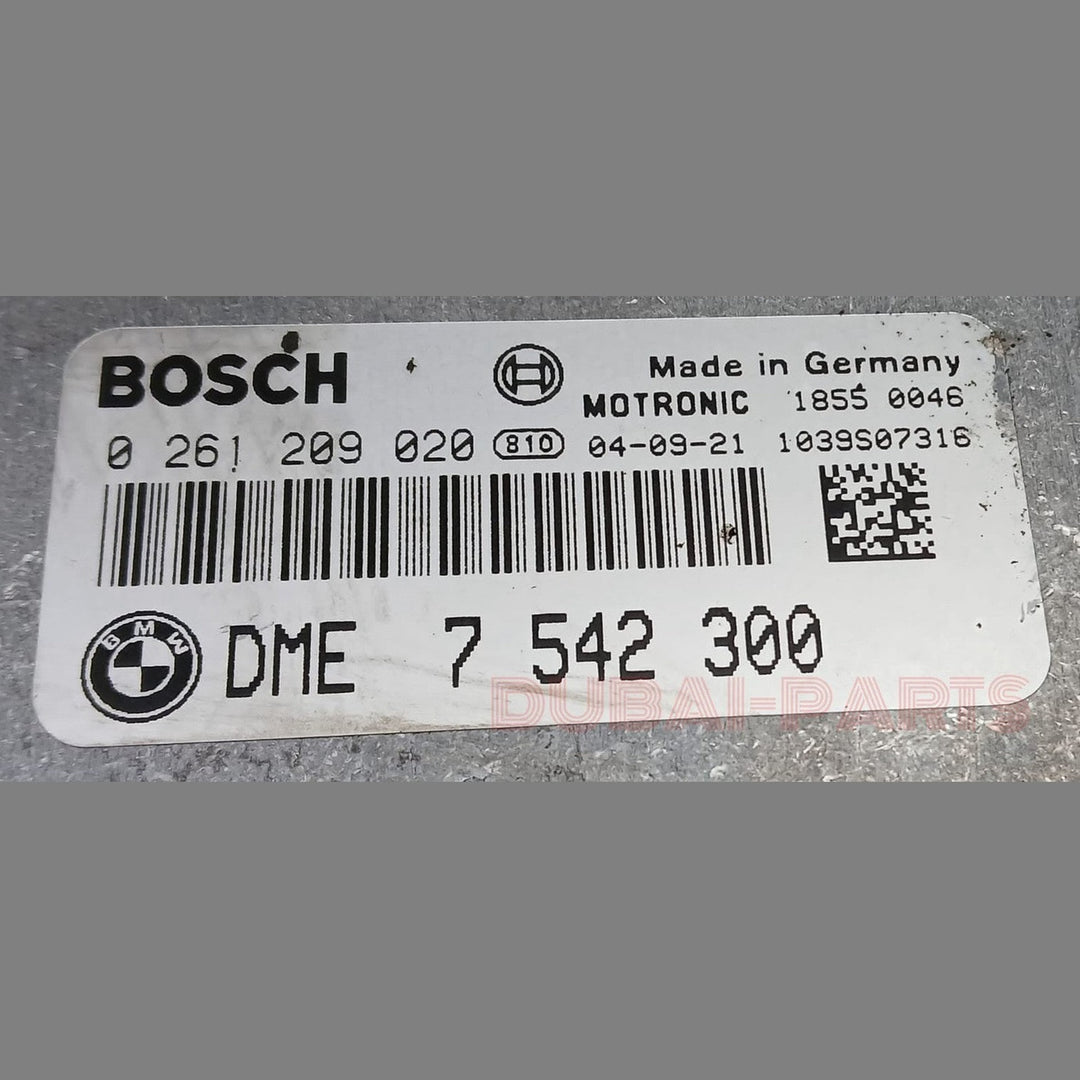 BMW X5 4.4i E53 2004 N62 ENGINE CONTROL UNIT ECU KIT DME 7542300