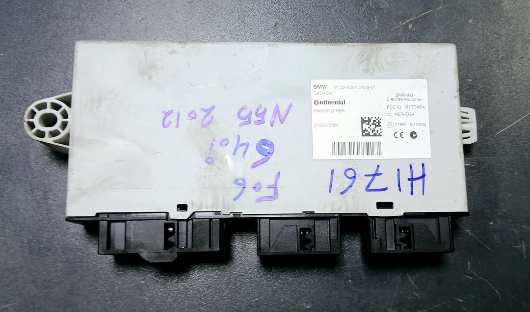 BMW 640i F06 2012 N55 ENGINE CONTROL UNIT ECU KIT DME 8606309