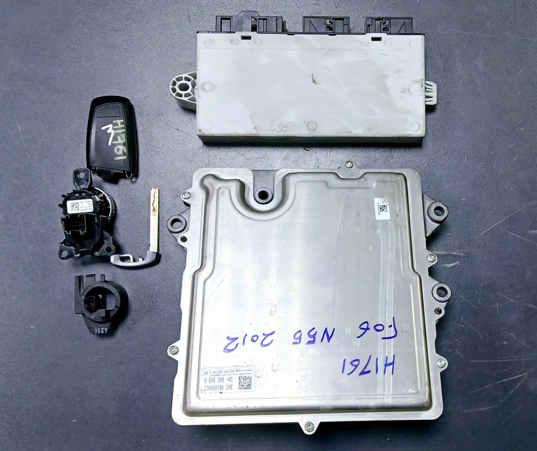 BMW 640i F06 2012 N55 ENGINE CONTROL UNIT ECU KIT DME 8606309