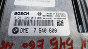 BMW 545i N62 ENGINE CONTROL UNIT ECU KIT DME 7540600