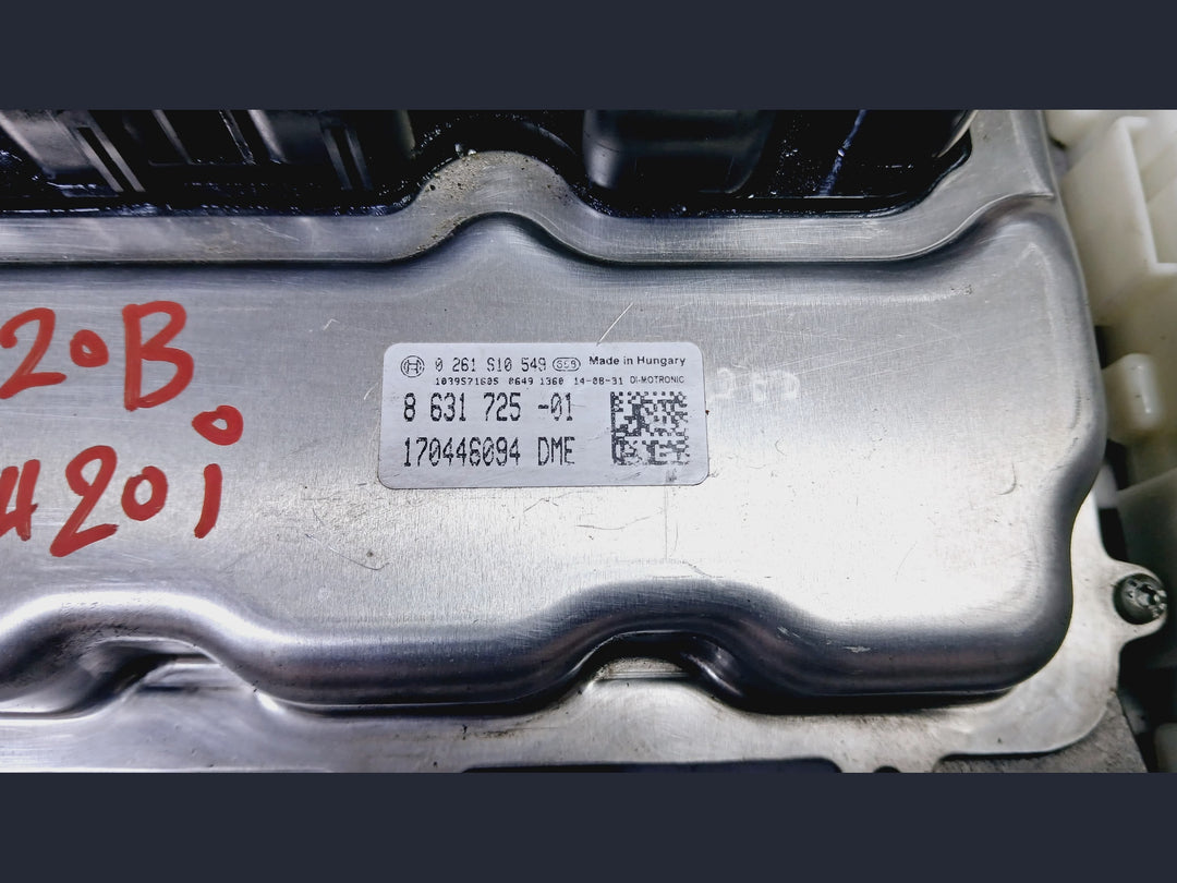 BMW 428i 2013 F32 N20 ENGINE CONTROL UNIT ECU KIT DME 8631725