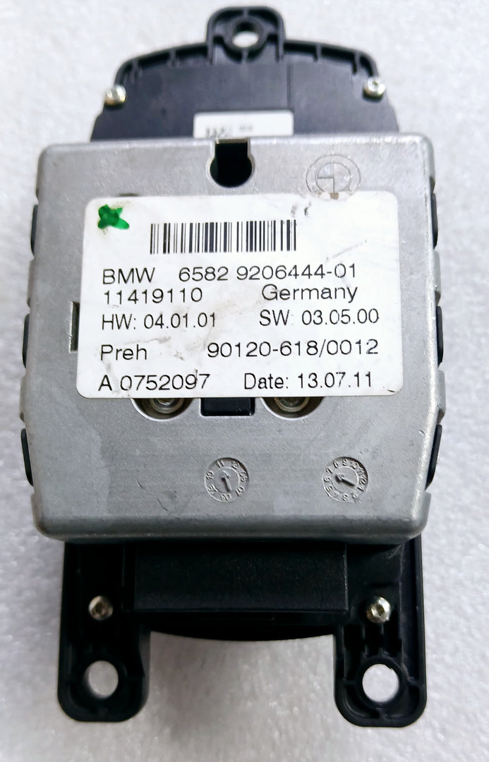 BMW 5 7 Series F01 F07 F10 F11 X3 F25 Navigation iDrive Controller 10 PIN 9206444