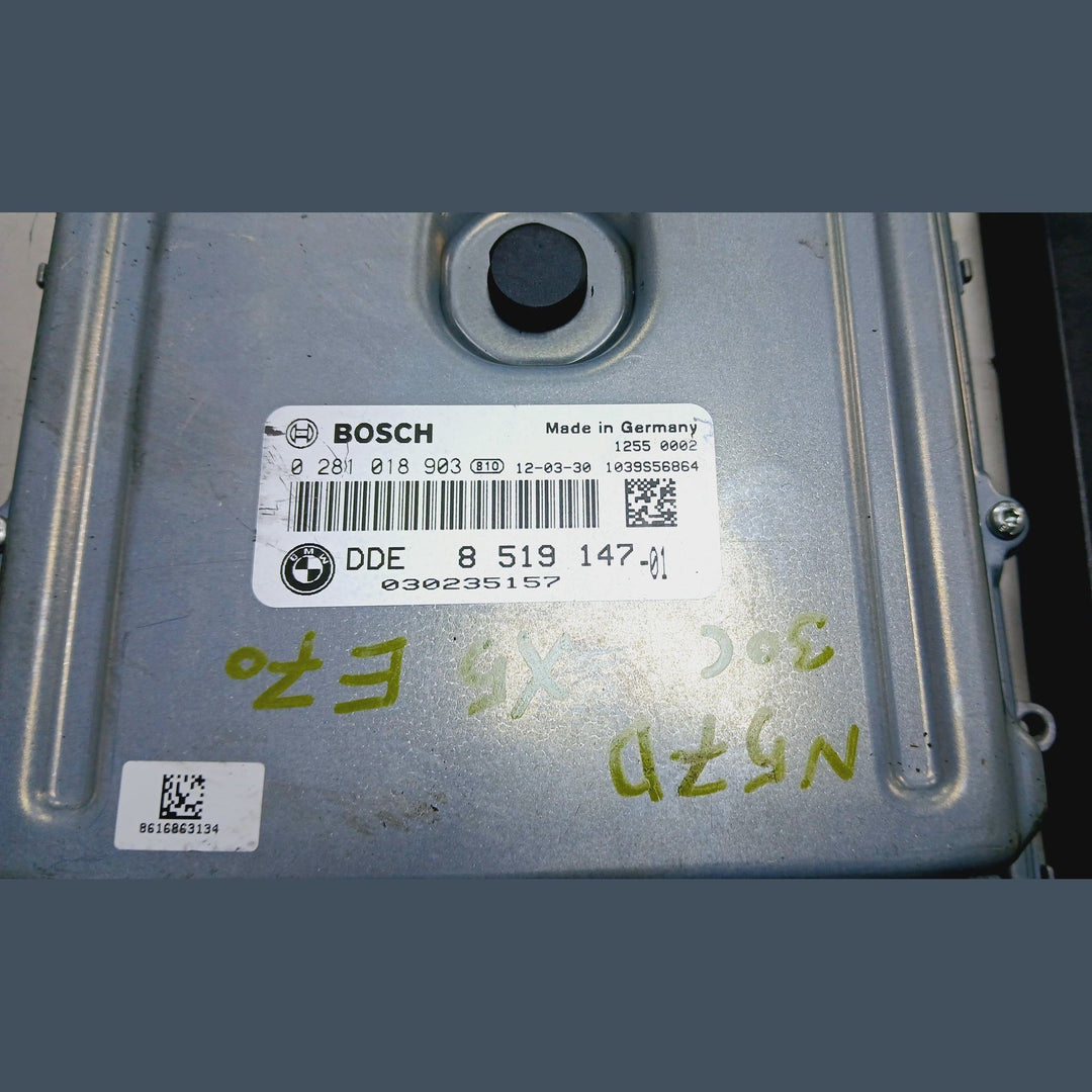 BMW X5 E70 N57D Motorsteuergerät-Kit DDE 8519147