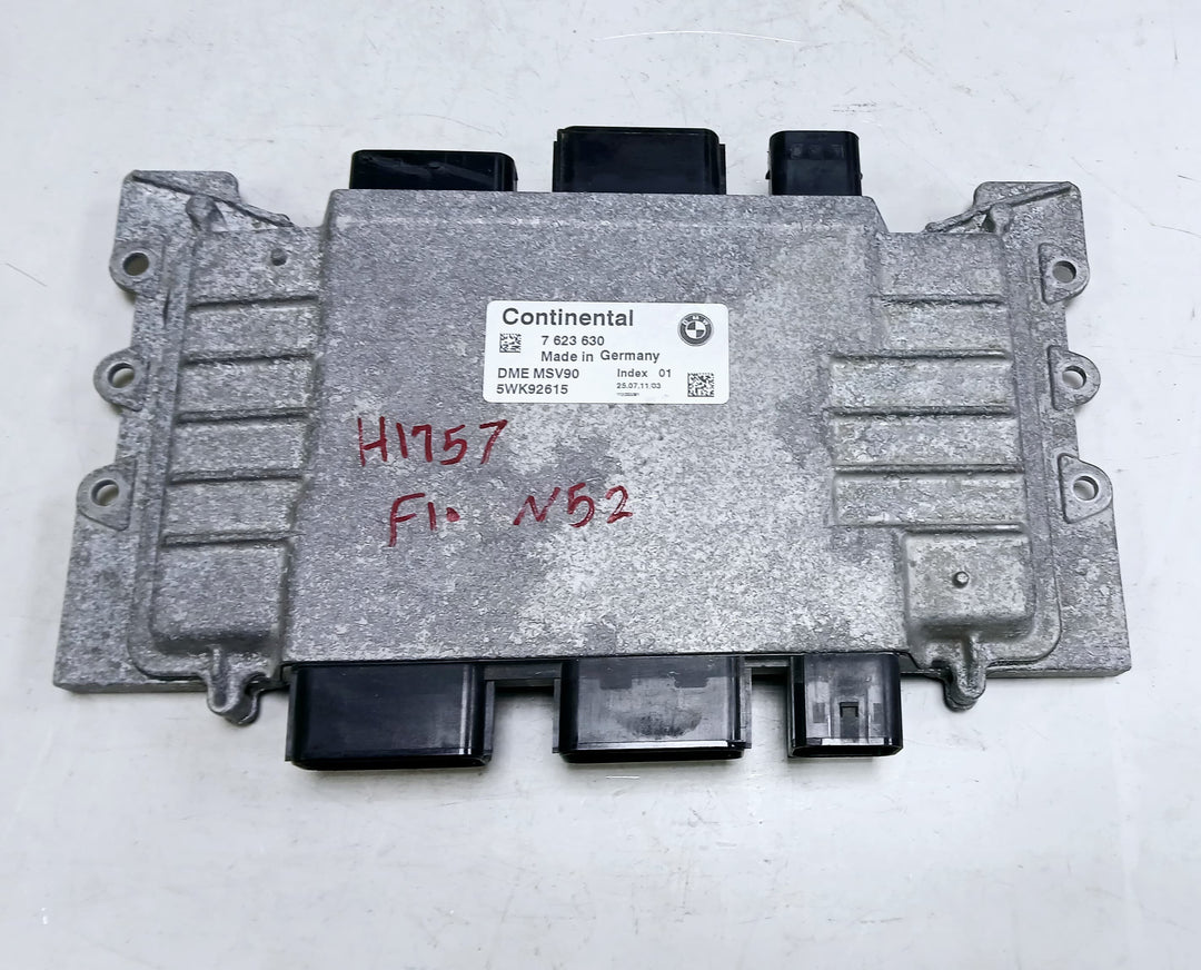 BMW 5,7 SERIES X3 F25 N52N ENGINE CONTROL UNIT ECU MODULE DME MSV90 7623630