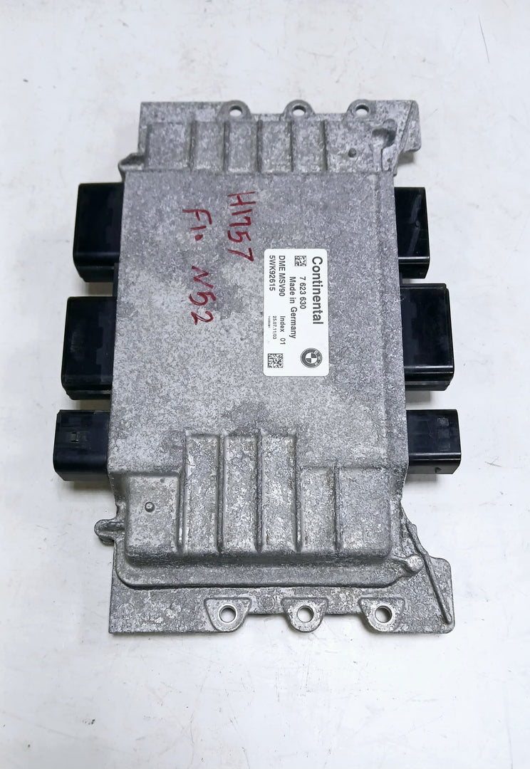 BMW 5,7 SERIES X3 F25 N52N ENGINE CONTROL UNIT ECU MODULE DME MSV90 7623630