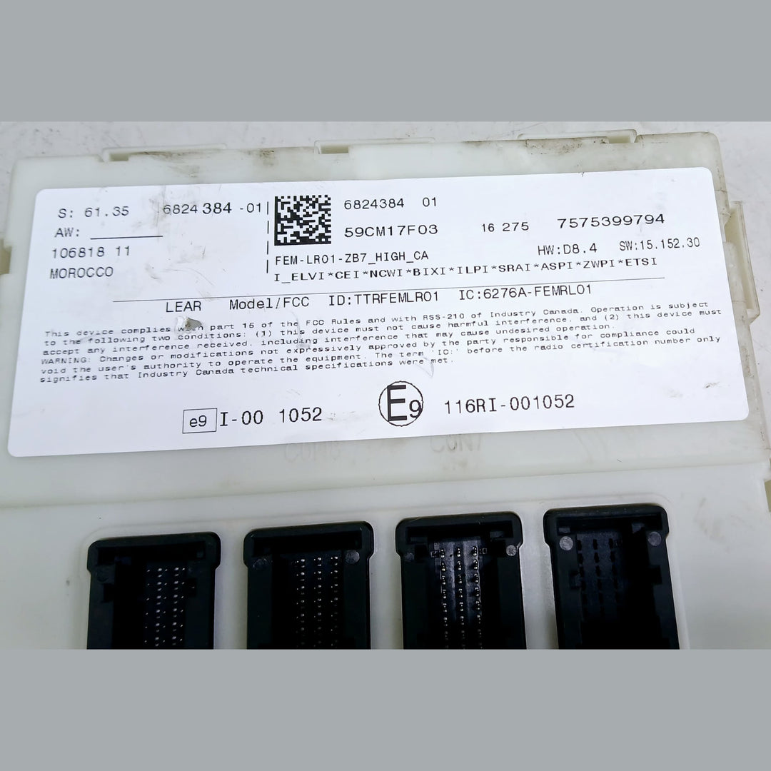 BMW F30 Body Control Module Unit ECU 6824384 – AL IBDAA AL MUTAMAYEZ ...