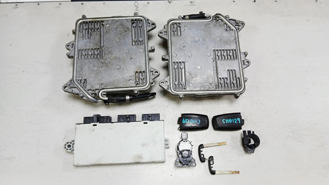 BMW 550iX N63N F10 LCI 2016 ENGINE CONTROL UNIT ECU SET DME 7540738