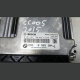 BMW X5 M50dX F15 2015 N57X ENGINE CONTROL UNIT SET DDE 8585384