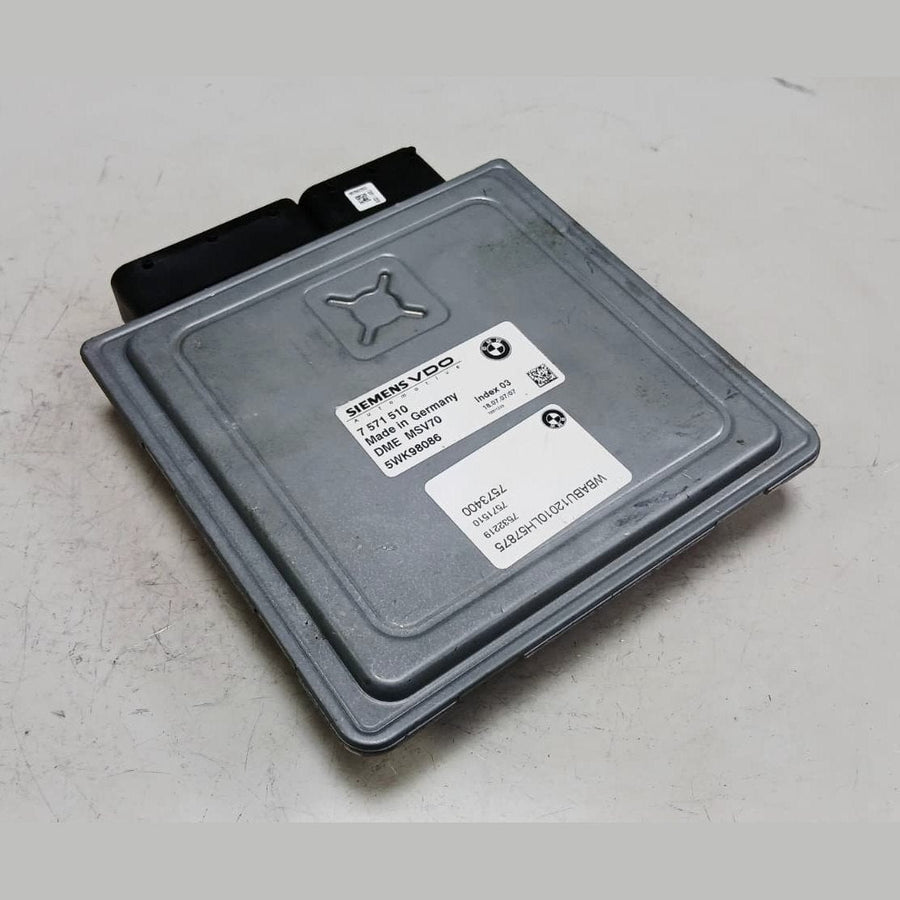 BMW Z4 2.5i E85 N52 ENGINE CONTROL UNIT ECU MODULE DME MSV70 7571510