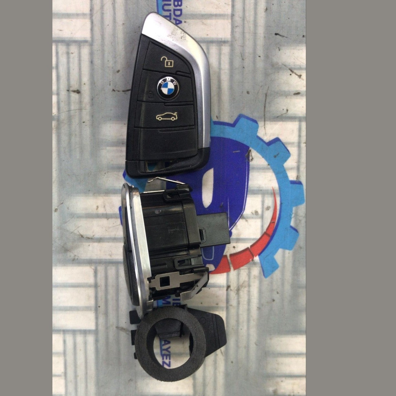 مجموعة وحدة التحكم الإلكترونية (ECU) لسيارة BMW X1 F48 B48 2.0i موديل 2016، رقم القطعة 8654466