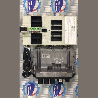 مجموعة وحدة التحكم الإلكترونية (ECU) لسيارة BMW X1 F48 B48 2.0i موديل 2016، رقم القطعة 8654466