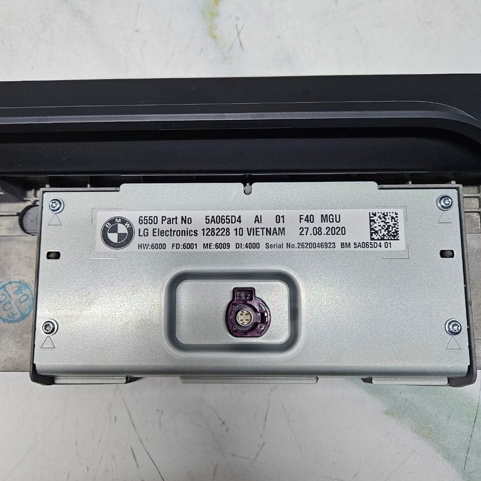 OEM BMW F40 F44 Models Touch Monitor Display Screen Navigation 5A065D4