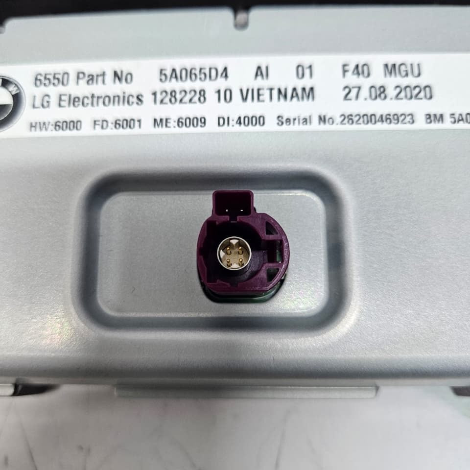 OEM BMW F40 F44 Models Touch Monitor Display Screen Navigation 5A065D4