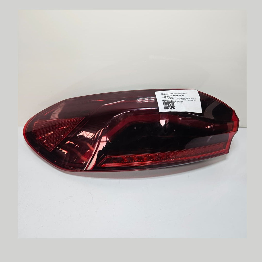 2019 BMW X6 G06 LCI Taillight Led Side Panel Left 7421113
