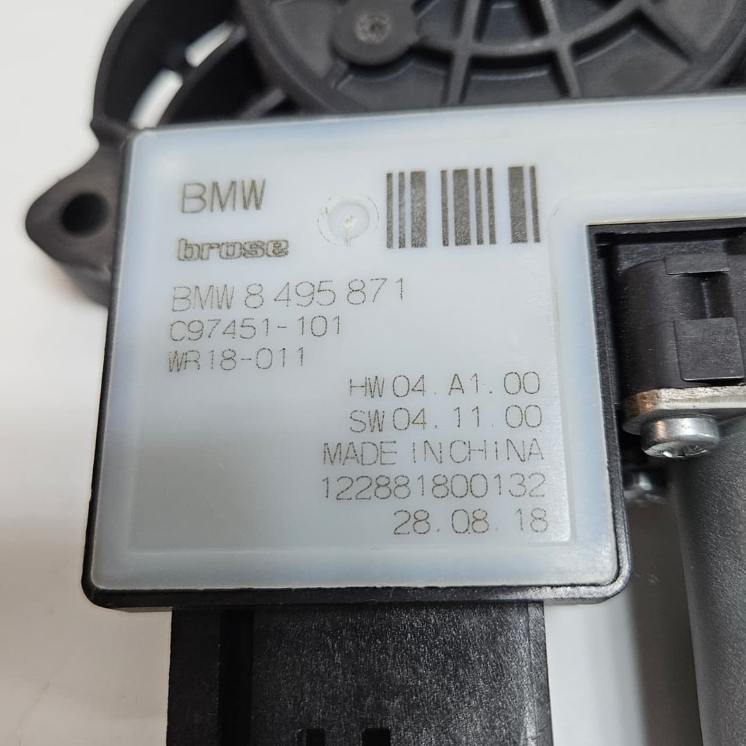 2019-2024 BMW G20 330i M340i Rear Left Window Lifter Motor 8495871 USED
