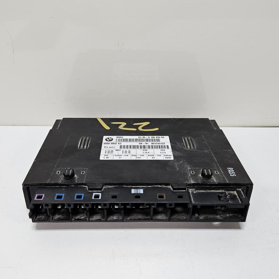 2010 BMW E82 E92 E93 128i Front Seat Control Module 9196935