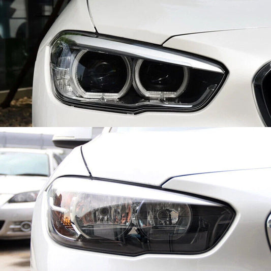 غطاء مصباح أمامي يمين بعدسة شفافة لسيارة BMW الفئة الأولى F20 موديلات 2015-2019