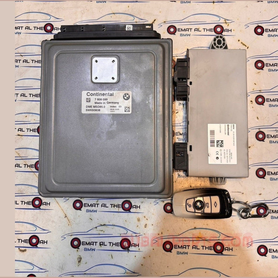 BMW N63, 750li F02 twin turbo V8 5.0 Engine Control Unit ECU DME 7608099 OEM