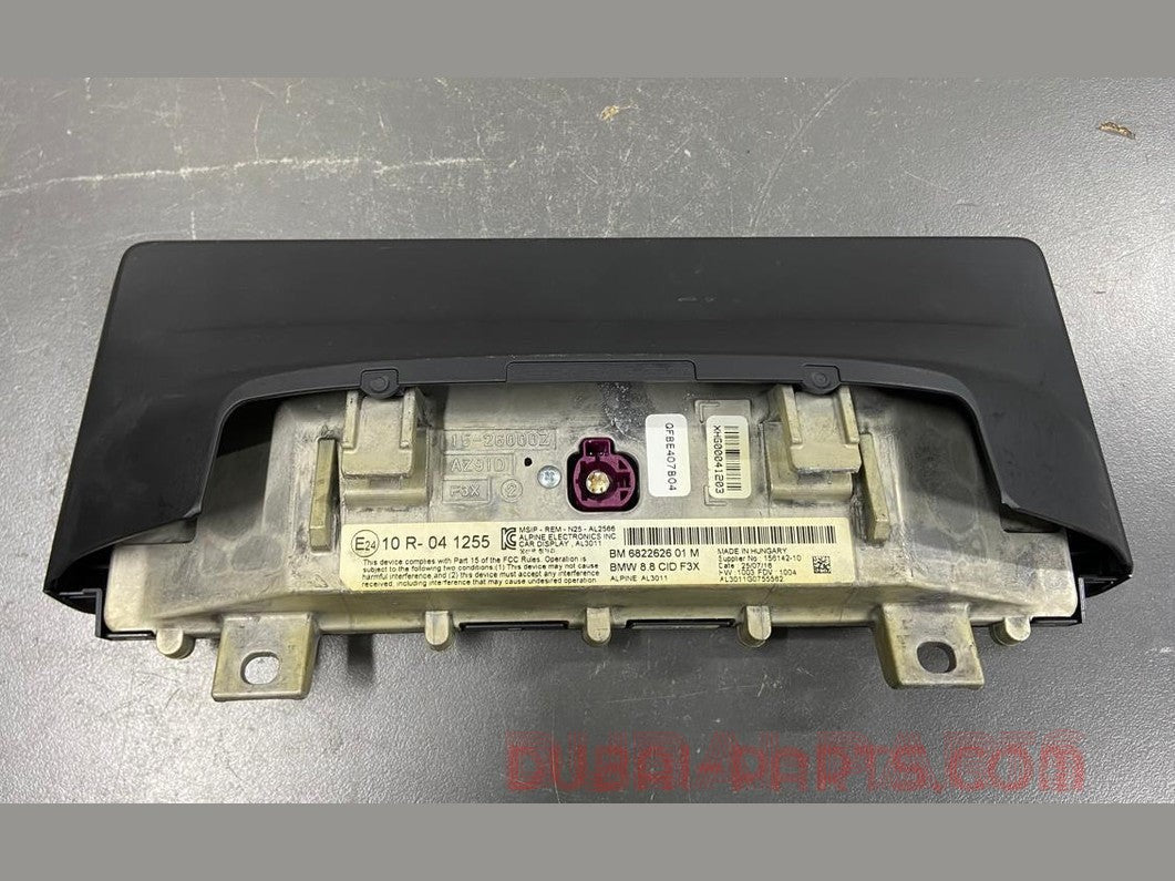 BMW 3 4 SERIES F30 F31 F32 F36 CENTRAL INFORMATION CID DISPLAY SCREEN 8.8'' 6822626