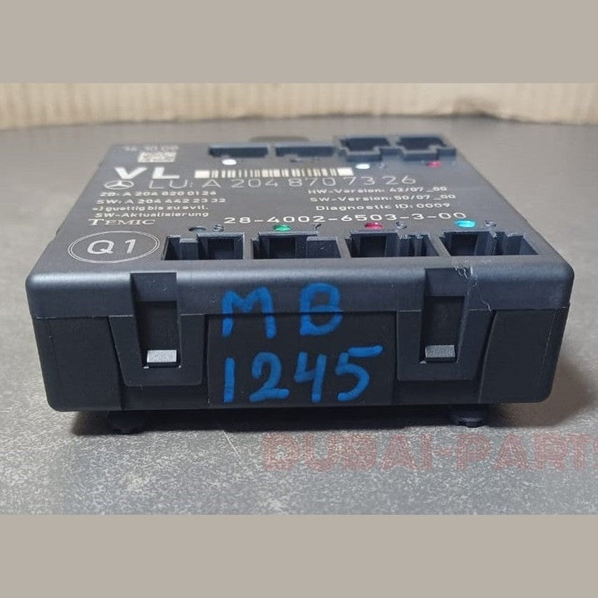08-15 Mercedes W204 C-Class Front Left Door Control Module A204 8707326 OEM