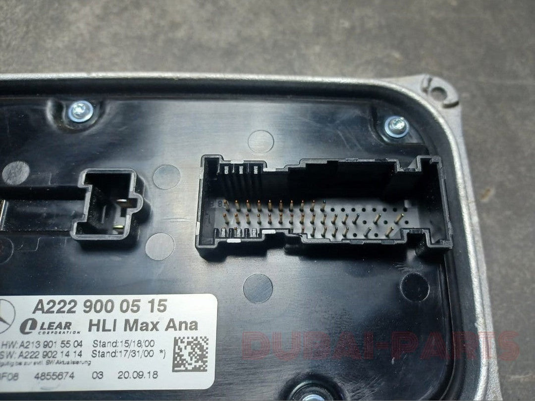 2017-2020 Mercedes-Benz W222 S-Class Led Headlight Module Ballast A222 9000515  OEM