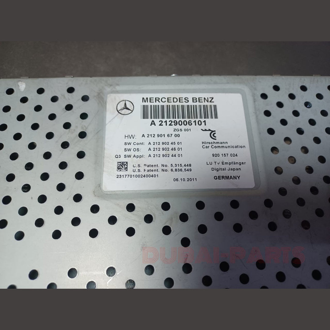 جهاز تحكم رقمي متعدد الوسائط للراديو والتلفزيون لسيارة مرسيدس-بنز W212 AMG E63 A212 9006101 OEM