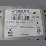 قم بتحميل الصورة إلى عارض الصور، جهاز تحكم رقمي أصلي متعدد الوسائط للراديو والتلفزيون من مرسيدس W212، رقم القطعة A212 9000017، أصلي من الشركة المصنعة.