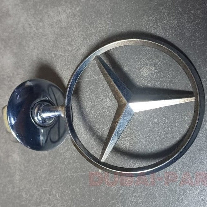 Sternemblem für die Motorhaube, passend für Mercedes-Benz CES AMG, Silber