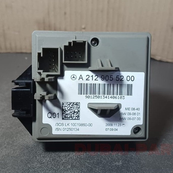 10-15 MERCEDES-Benz W212 E-CLASS IGNITION SWITCH MODULE W/Key A212 9055200 OEM