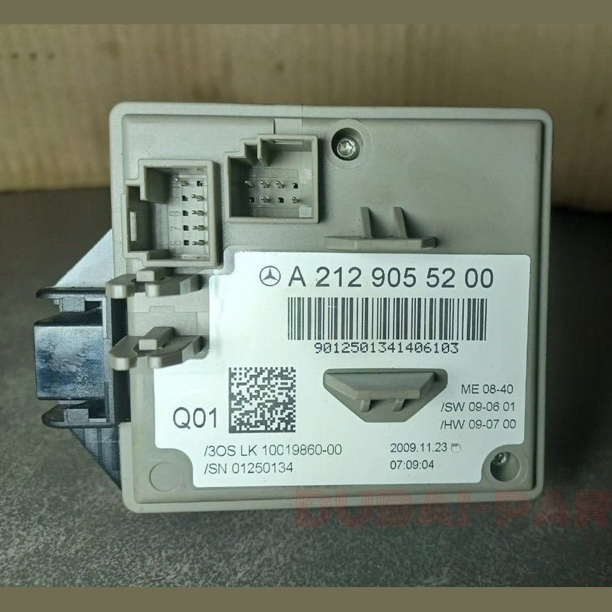 10-15 MERCEDES-Benz W212 E-CLASS IGNITION SWITCH MODULE W/Key A212 9055200 OEM