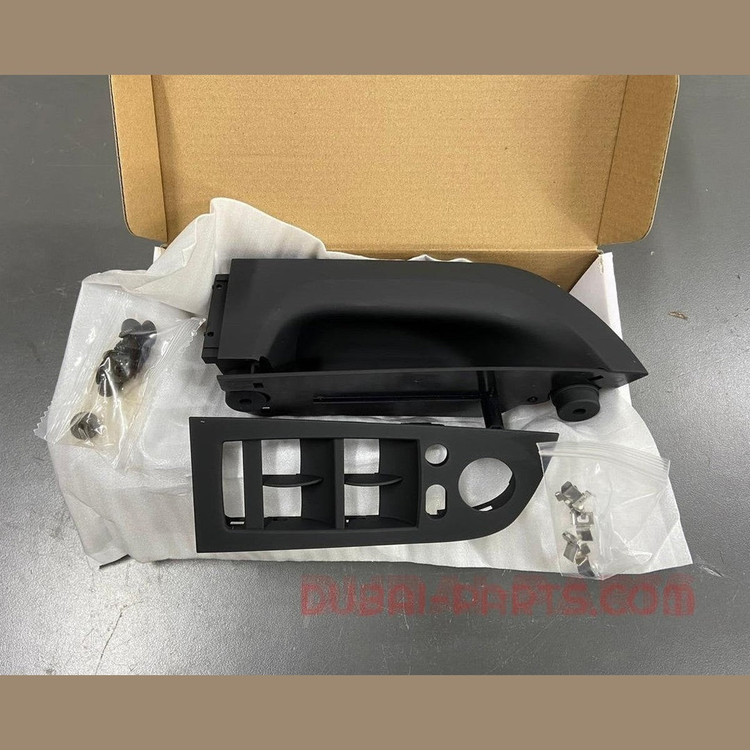 BMW E90 Door Inner Handle Set 2 PC Left Side Front Black Color Aftermarket New Product