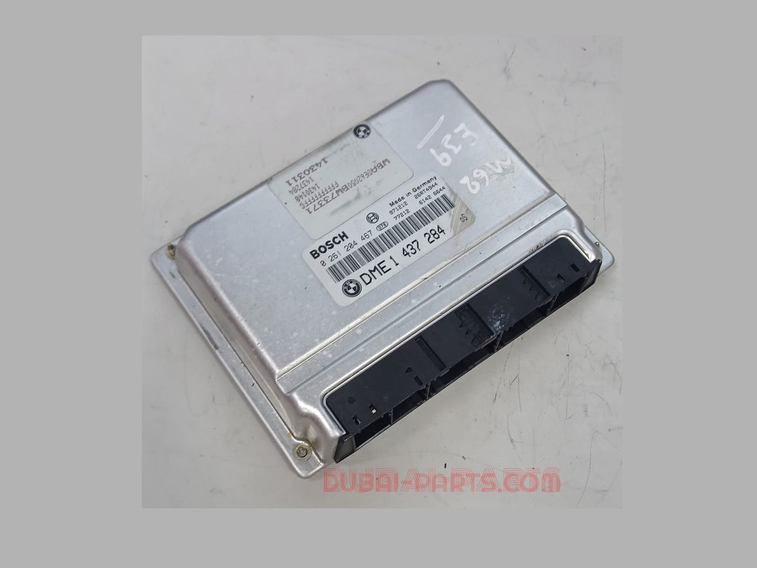 BMW 540i M62 E39 ENGINE CONTROL ECU UNIT MODULE ECM DME 1437284