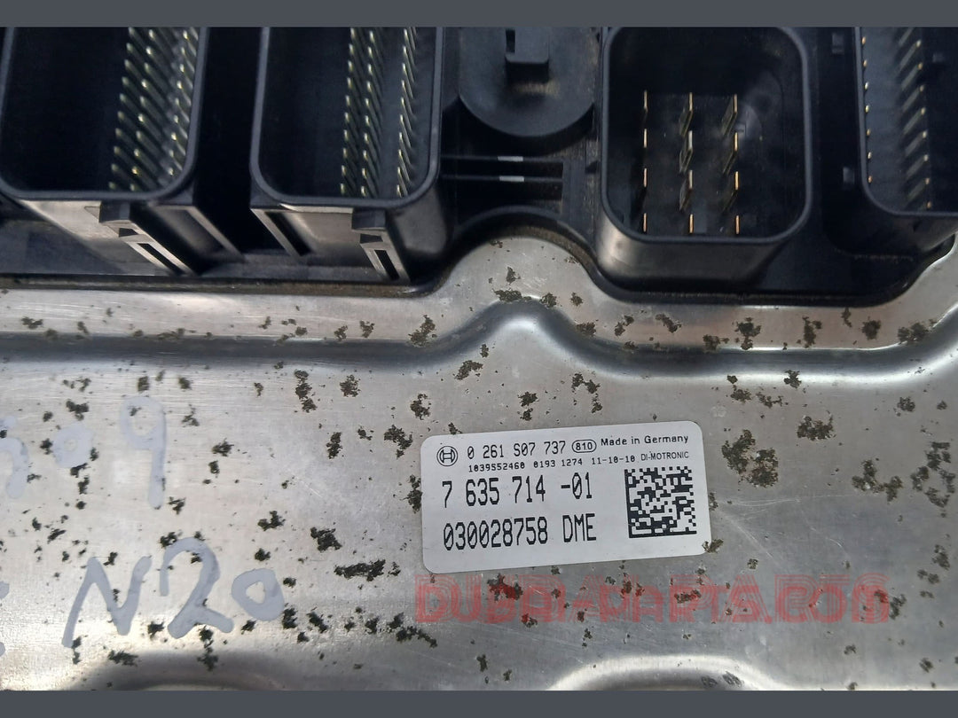 BMW 520i 528i X3 F10 F11 F25 N20 ENGINE CONTROL UNIT ECU MODULE DME 7635714