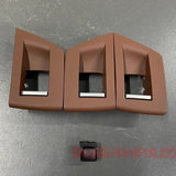 BMW F10 F11 Door Inner Handle Set 5 PC Red Brown Color Aftermarket New Product