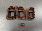 BMW F10 F11 Door Inner Handle Set 5 PC Red Brown Color Aftermarket New Product