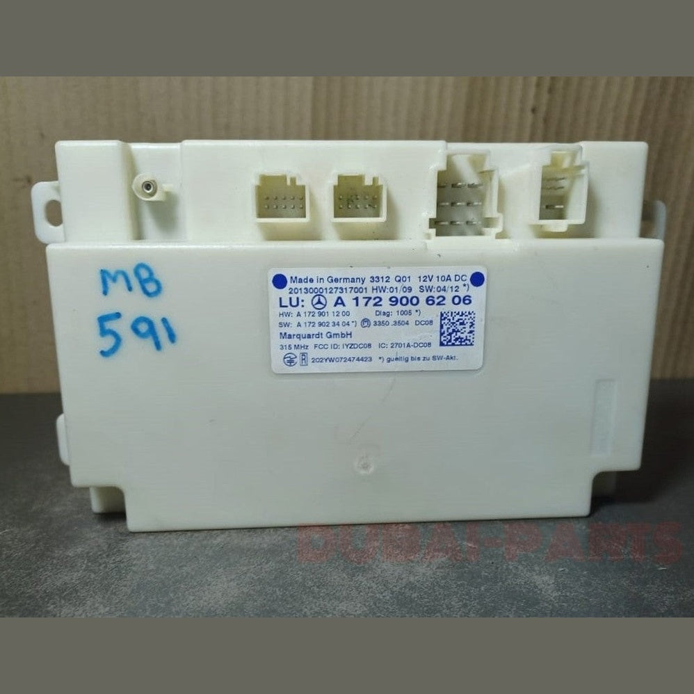 Mercedes-Benz CLS W218 Keyless Go Ignition Control Module Unit A172 9006206 OEM