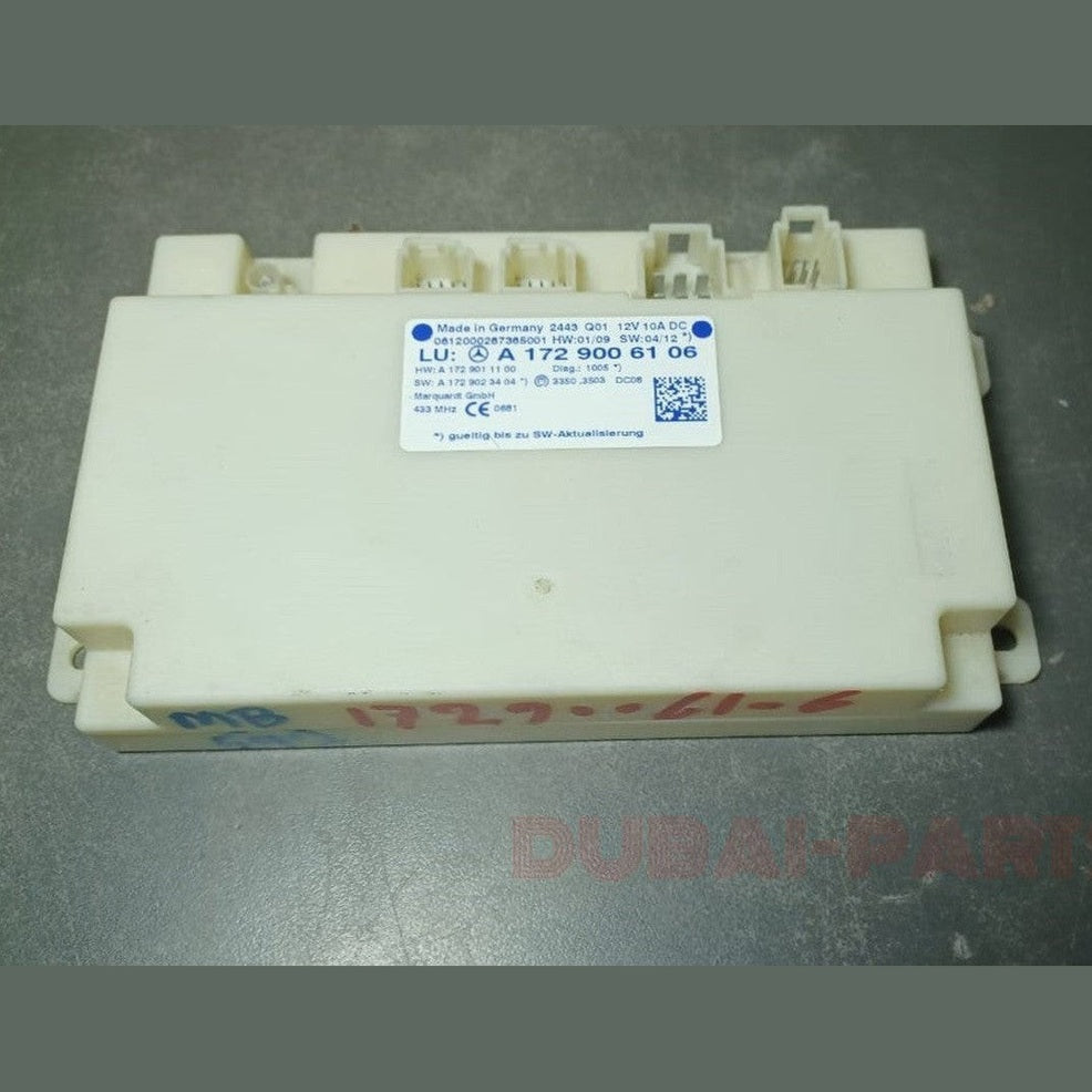 وحدة التحكم في تشغيل المحرك بدون مفتاح لسيارة مرسيدس بنز C350 W204، رقم القطعة A172 9006106، أصلية.