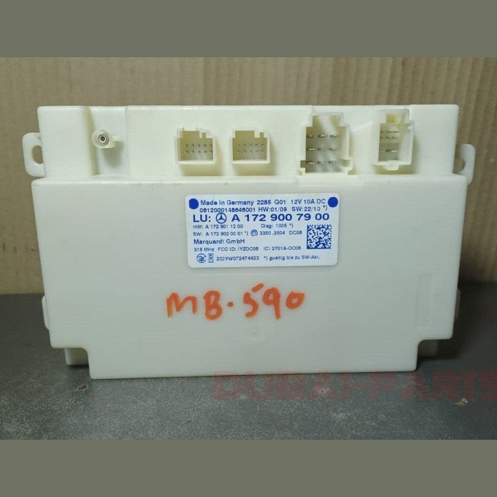 Mercedes-Benz C350 W204 Keyless Go Ignition Control Module Unit A172 9007900 OEM