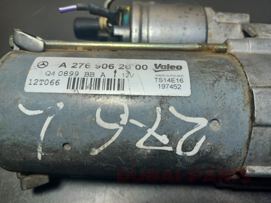 2012-2016 MERCEDES BENZ W212 W205 W222 W166 E350 V6 V8 GAS ENGINE STARTER MOTOR VALEO A276 9062600 OEM