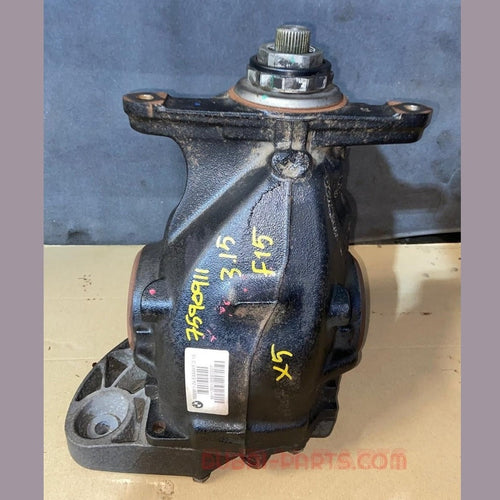 BMW X5 E70, 11 - 13 OEM Rear Differential Gear Carrier 3.15 Ratio 7590911-04