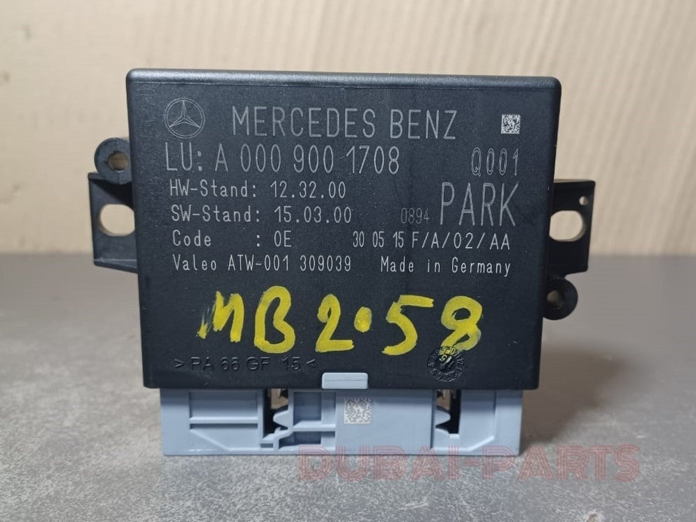 2013-2017 Mercedes-Benz W176 A-Class Parking Sensor Control Module A000 9001708 OEM