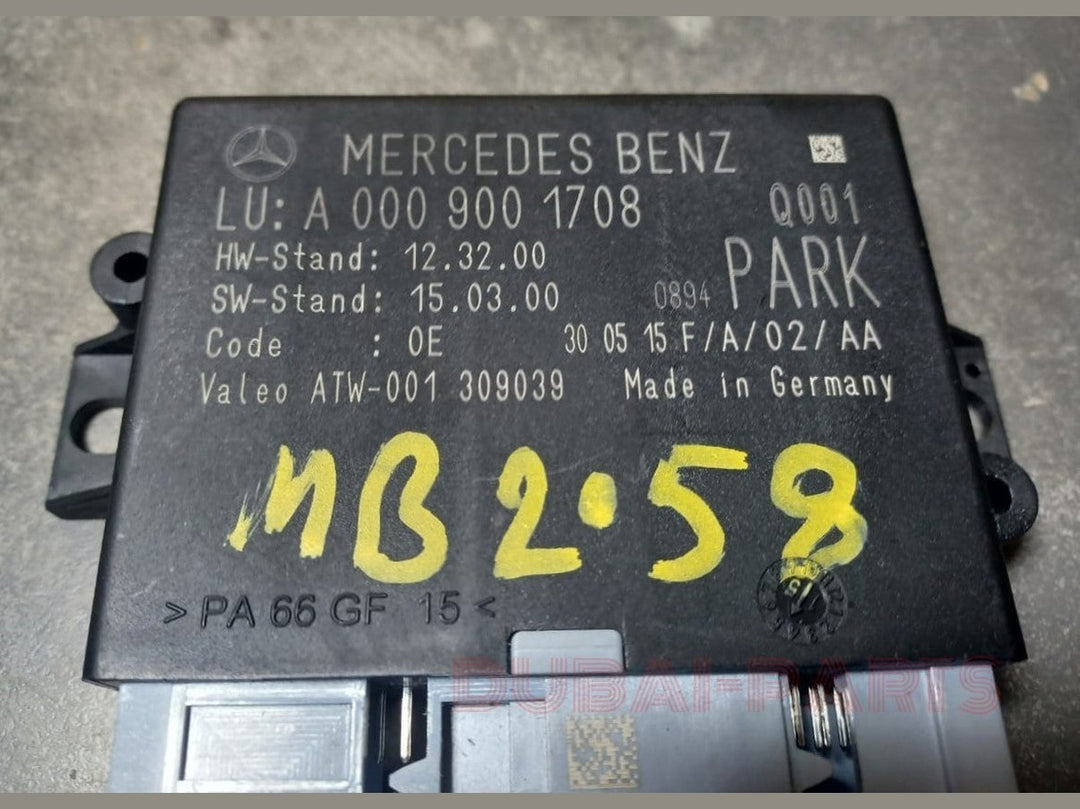 2013-2017 Mercedes-Benz W176 A-Class Parking Sensor Control Module A000 9001708 OEM