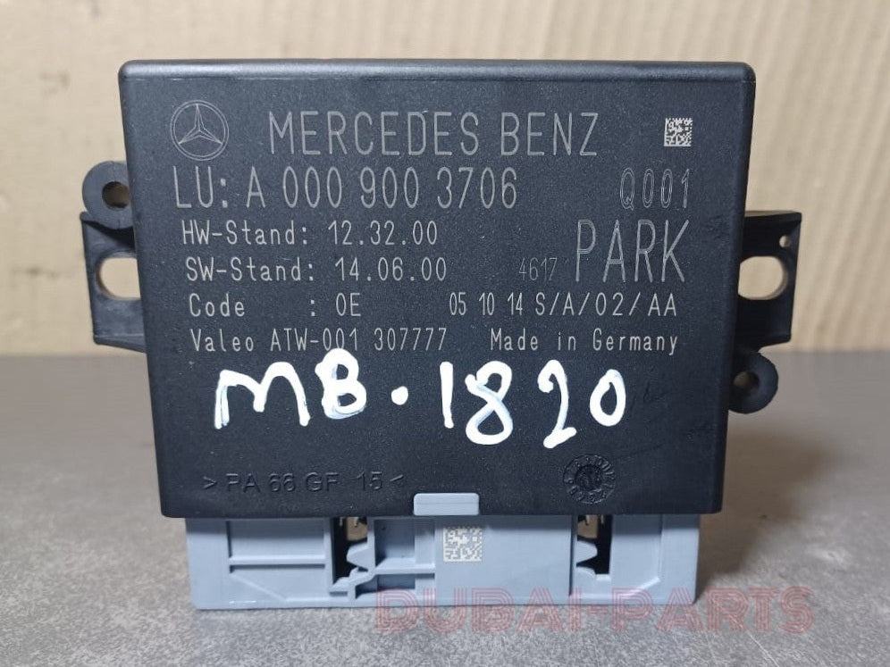 2014-2018 Mercedes-Benz W218 AMG 63 Parking Sensor Control Module A000 9003706 OEM