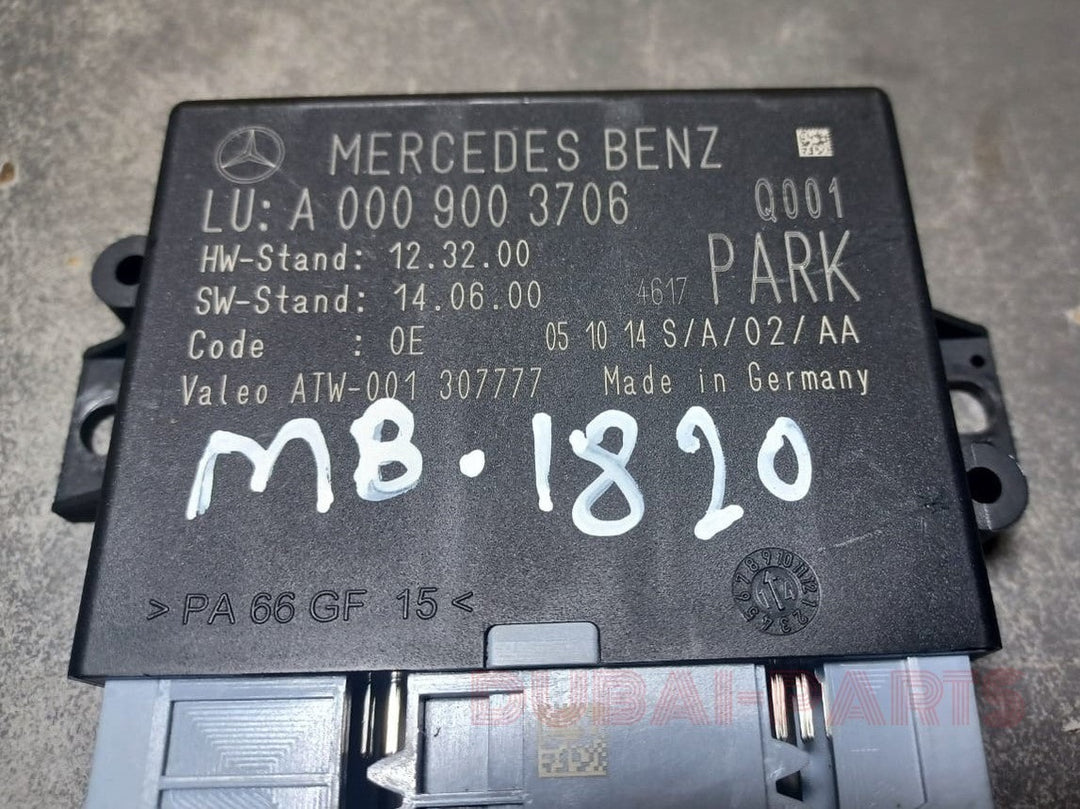 2014-2018 Mercedes-Benz W218 AMG 63 Parking Sensor Control Module A000 9003706 OEM