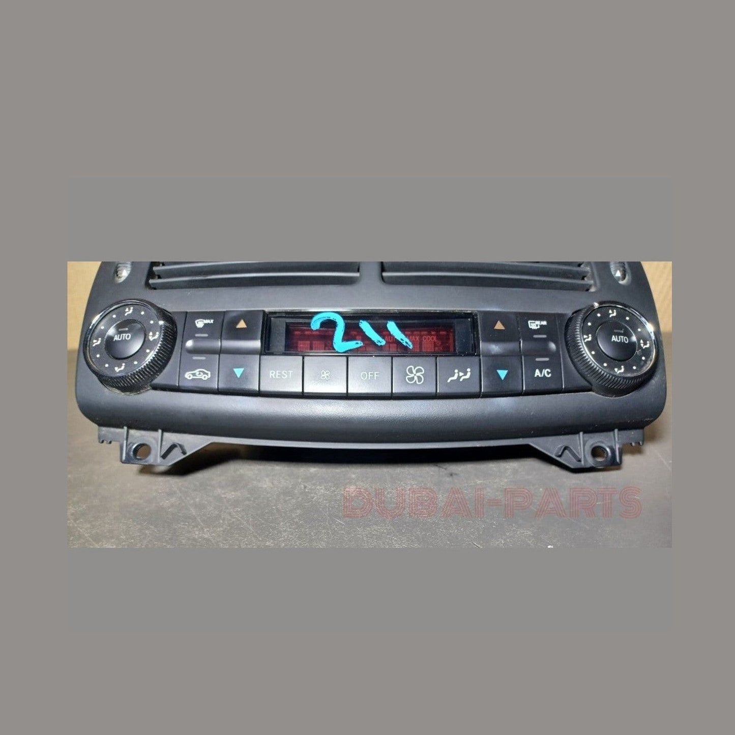 2004-2009 Mercedes-Benz W211 E350 Center Dash AC Heater Air Vent Switch Control Trim A211 8302590 OEM