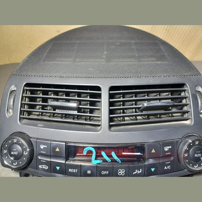 2004-2009 Mercedes-Benz W211 E350 Center Dash AC Heater Air Vent Switch Control Trim A211 8302590 OEM