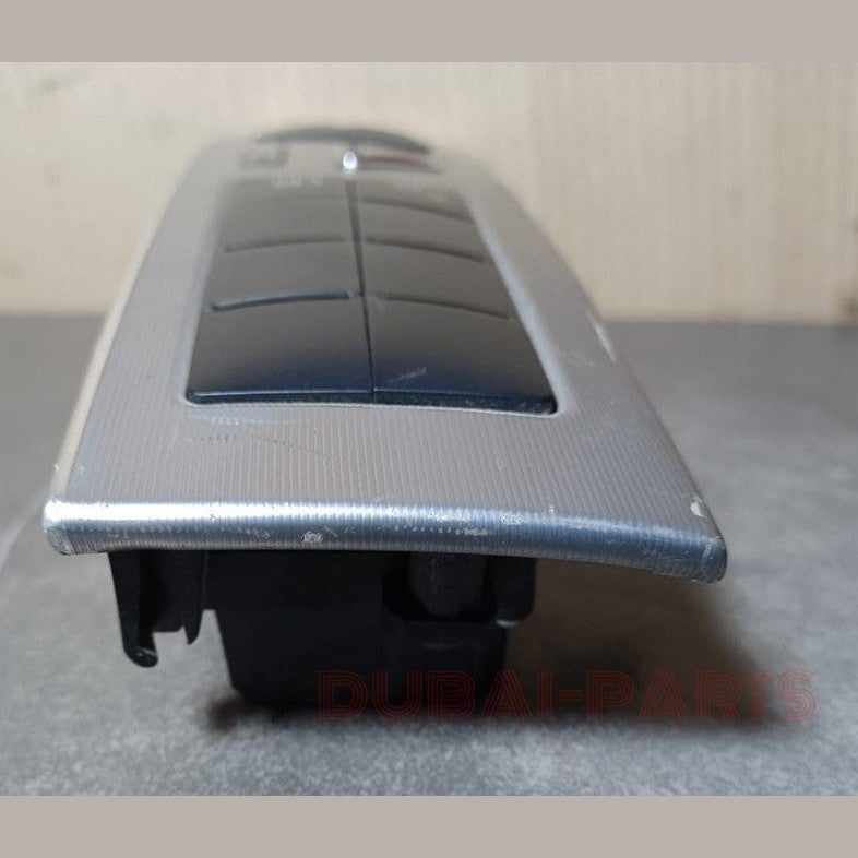 2005-2007 MERCEDES-BENZ C-CLASS W203 HAZARD HEATED UNLOCK CONTROL SWITCH GRAY TRIM A203 8702610 OEM