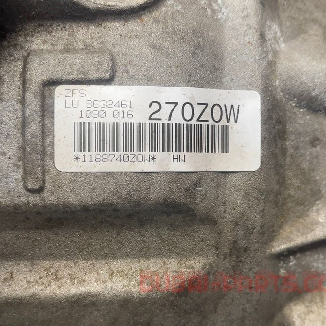 BMW X1 E84 2012 TURBO TRANSMISSION 8632461 8HP45